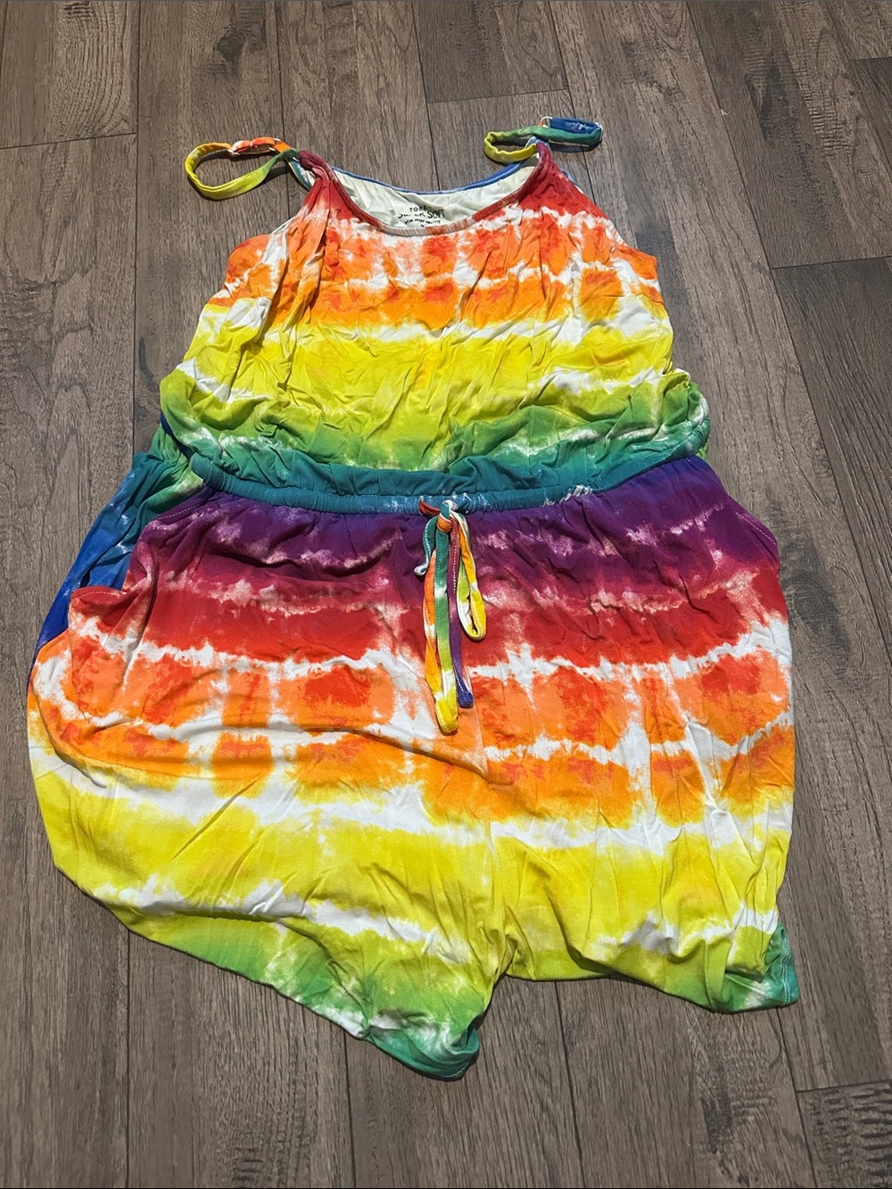 torrid Rainbow Tie-Dye Lounge Romper